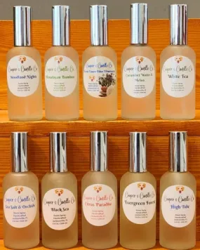 Room sprays perfect for freshening up linens, carpets both home, and auto