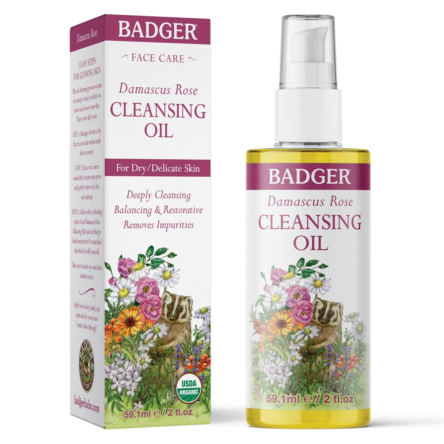 Rose Face Cleansing Oil
