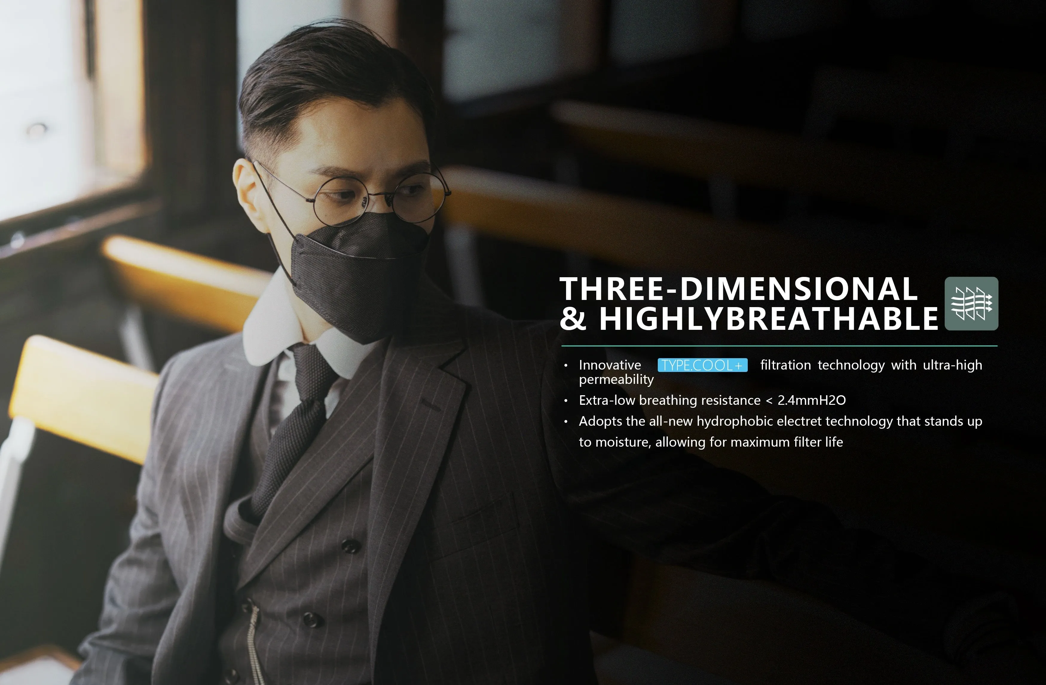 SAVEWO 3DMASK Kuro Collection - Forest Green