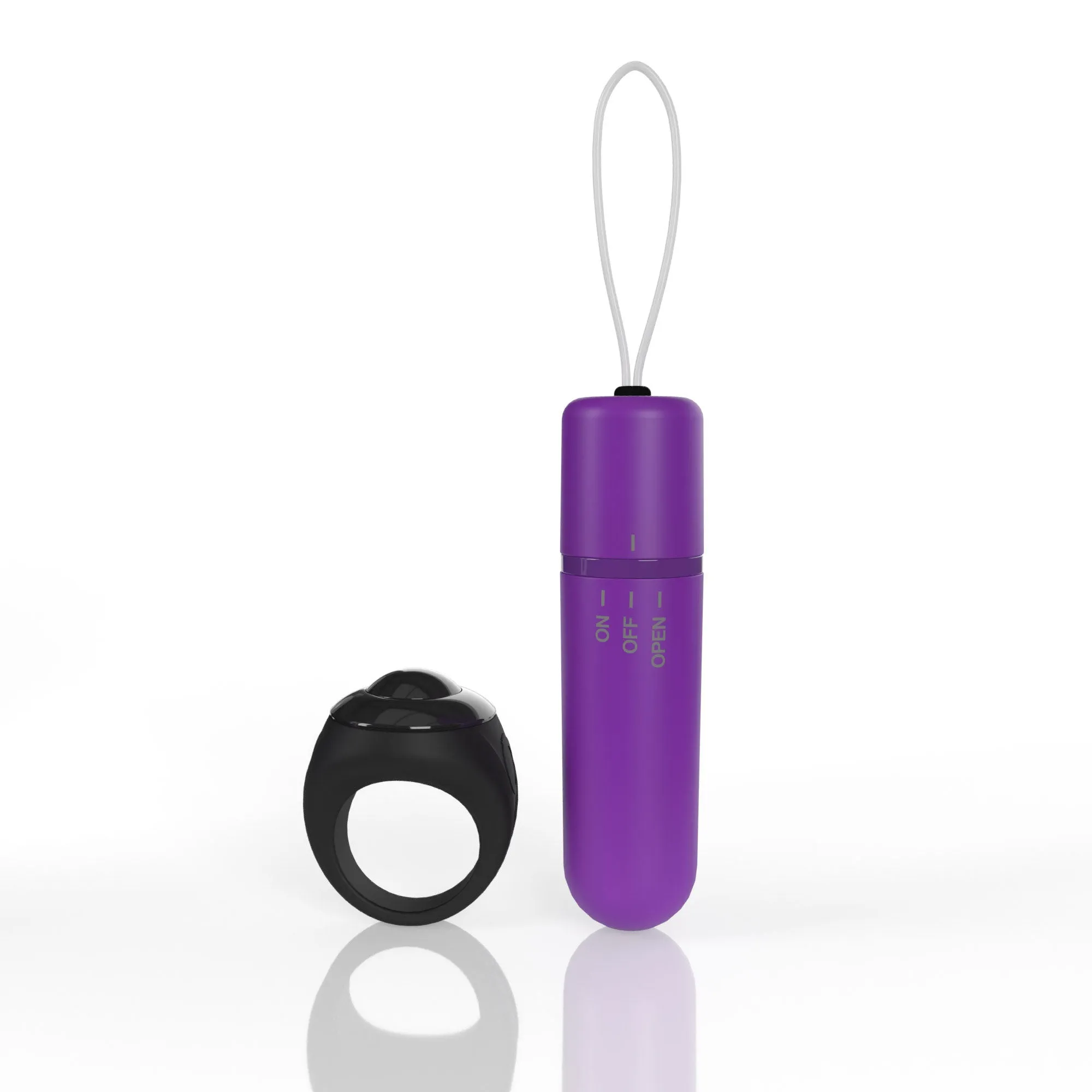 Screaming O 4T - Vibrating Panty Set With Remote Control Ring - Grape