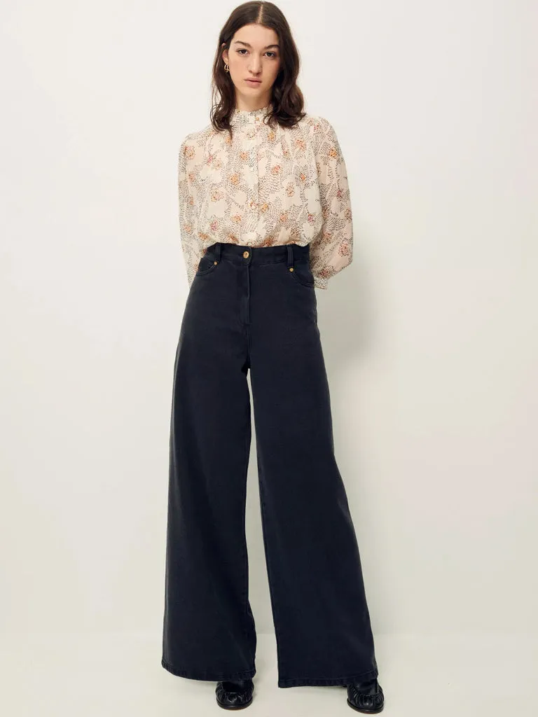 Sessun Lylee Shirt in White Song