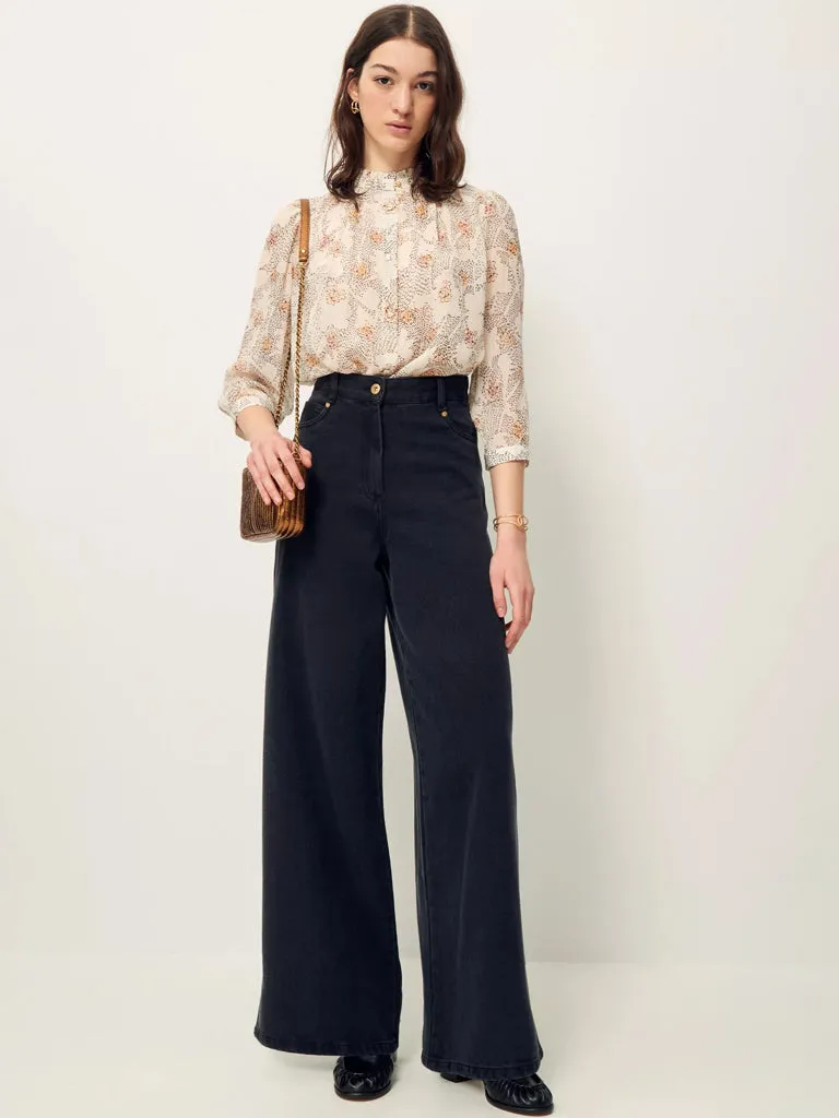 Sessun Lylee Shirt in White Song