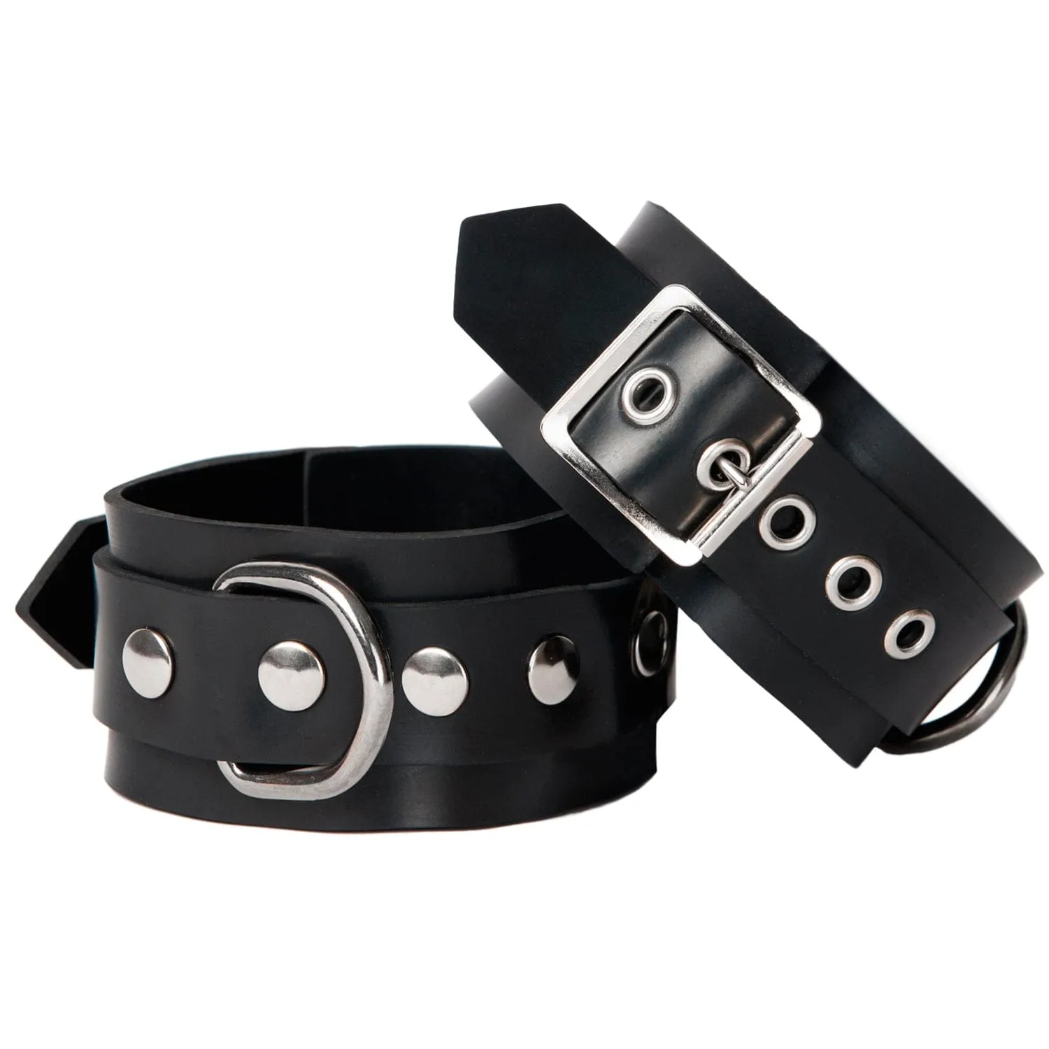 Sh! Rubber Restraint Wrist Cuffs