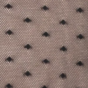 Sheer Lace & Mesh Chemise Lingerie | Black Dot Mesh