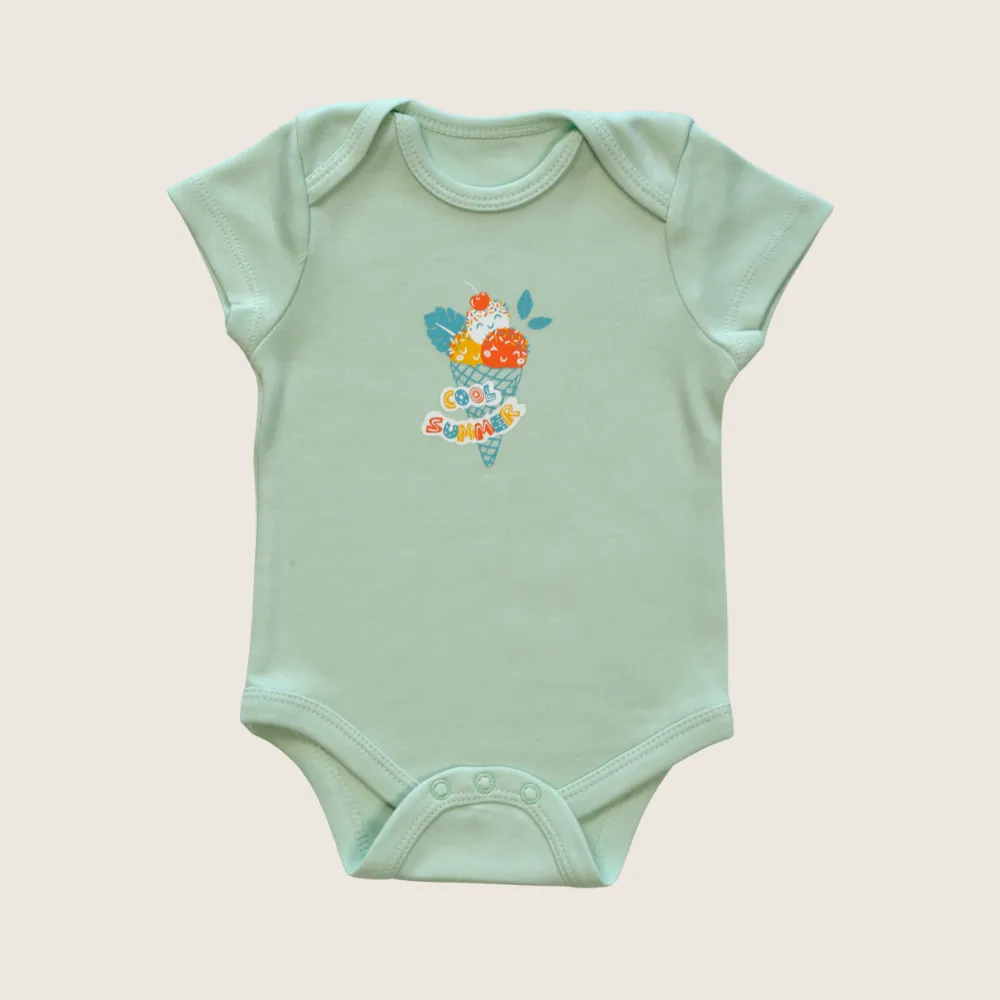 Short Sleeve Bodysuits - Triple Pack
