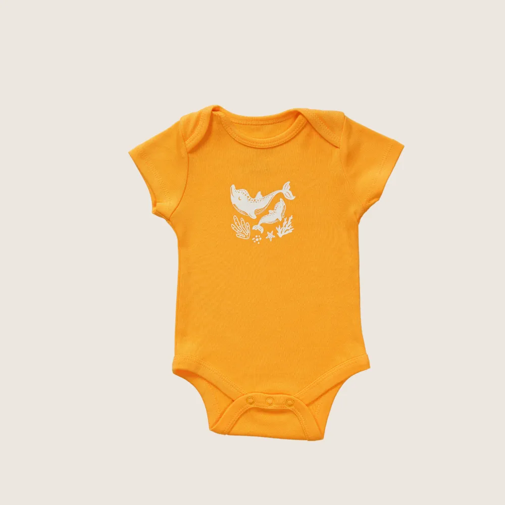 Short Sleeve Bodysuits - Triple Pack