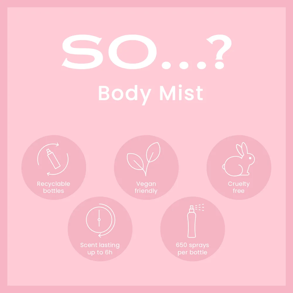 SO…? Candy Floss Body Mist 100ml