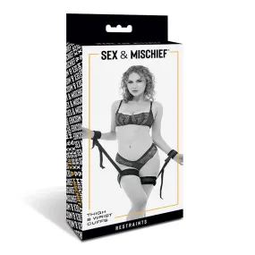 Sportsheets Brat Wrist & Thigh Cuffs