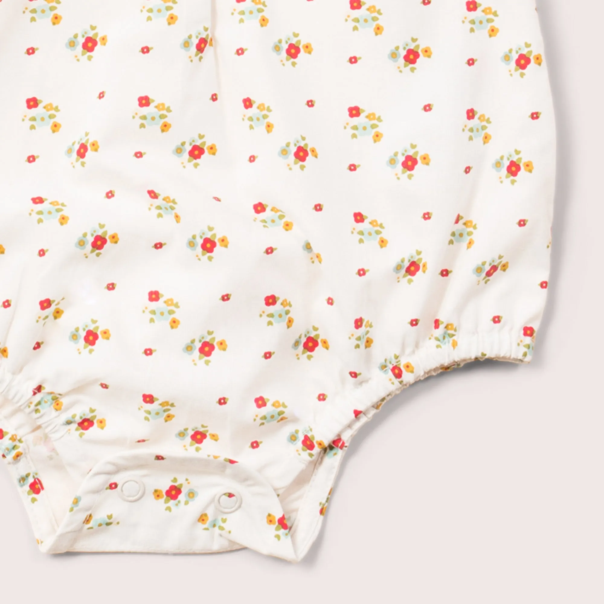 Spring Flowers Sleeveless Baby Bubble Bodysuit