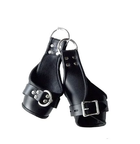 Suspension Cuffs - Leather Lined (Black)