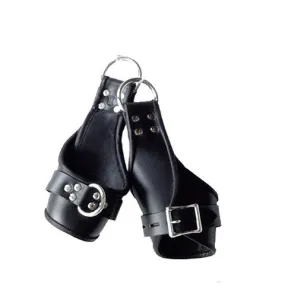 Suspension Cuffs - Leather Lined (Black)