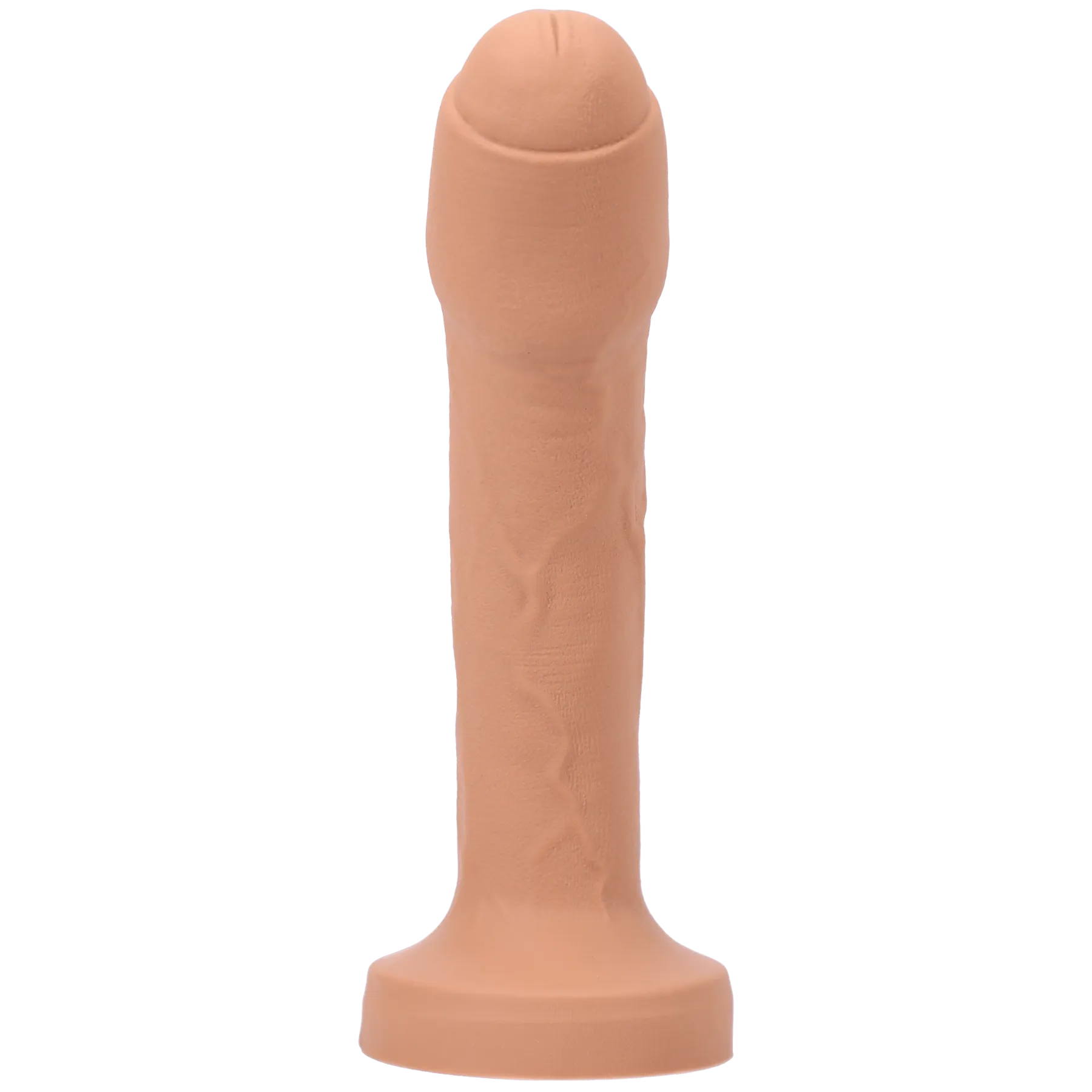 Tantus Silicone Uncut 2 O2 Dual Density Dildo Honey