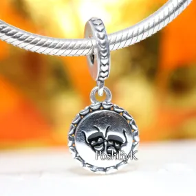 Theatre Masks Charm 792018_E022