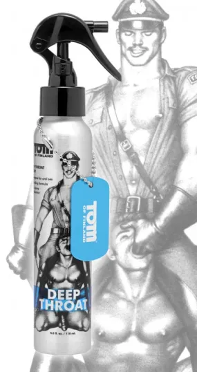 Tom of Finland Deep Throat Spray 4 Oz.