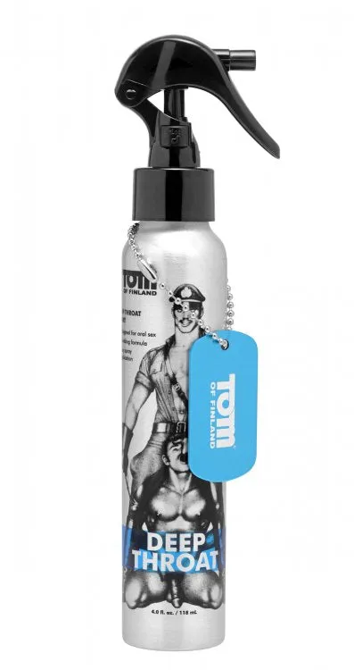 Tom of Finland Deep Throat Spray 4 Oz.
