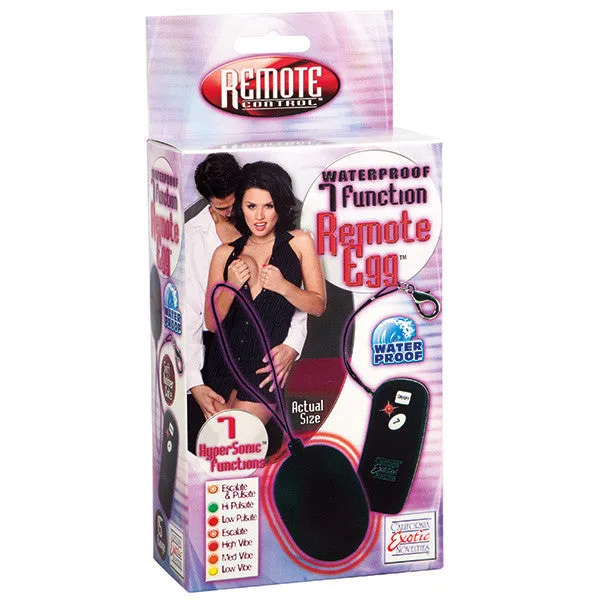 WATERPROOF 7 FUNCTION REMOTE EGG